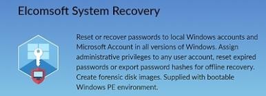 Elcomsoft System Recovery Pro Edition v8.31.1157 WinPE