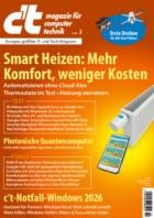 c't Magazin 02/2026