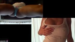 NikkiSims.20.03.22.Wet.Tee.Dual.Both.Angles.XXX.1080p.MP4-LEWD