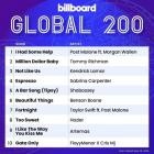 Billboard Global 200 Singles Chart 25.05.2024