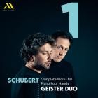 Geister Duo - - Schubert Complete Works For Piano Four Hands Vol 1  
