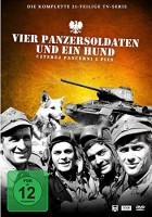 Vier Panzersoldaten und ein Hund