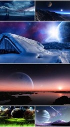 Sci Fi Landscape Wallpaper (Pack 4)