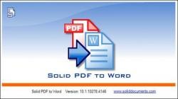 Solid PDF to Word v10.1.11102.4312