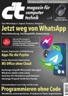 c't magazin 08/2021