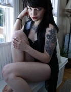 SuicideGirls - Katx Winter Blues - 56 Pics