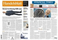 Handelsblatt & FinancialTimesDeutschland vom 13.04.2010