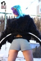 SuicideGirls - Smurfasaur Hoop - 54 Pics