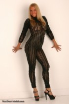 Nextdoor-Models   Leslie S  Cat Suit