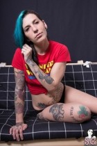 SuicideGirls - Vidaloca Wonder Strip - 41 Pics