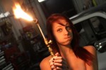 SuicideGirls -   Mercedez Fire In The Garage