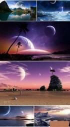 Sci Fi Landscape Wallpaper (Pack 2)