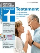 Stiftung Warentest Finanztest 09/2016