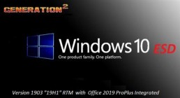 Windows 10 19H2 v1909.18363.535 Aio 24in1 + Office 2019